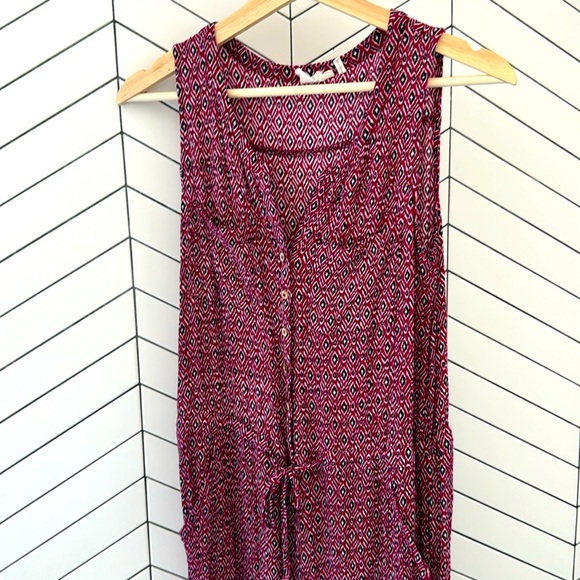 Anthropologie Lilka jumpsuit XS Small ikat modern bohemian - Picture 5 of 10